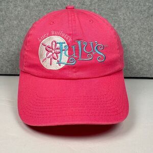 Lucy Buffett's Lulu's Baseball Cap Womens Pink Strapback Fahrenheit Headwear Hat